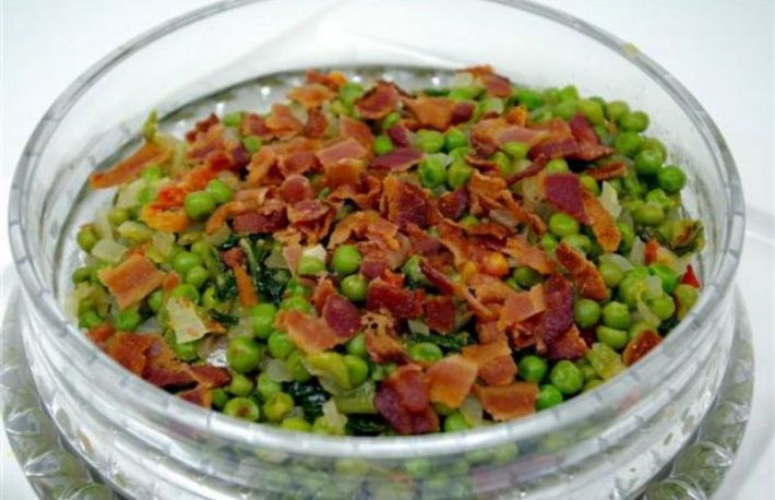 Afla cum se face mazarea verde cu slanina