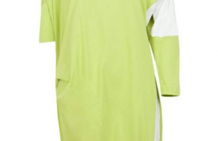 Rochie verde din bumbac model D1263