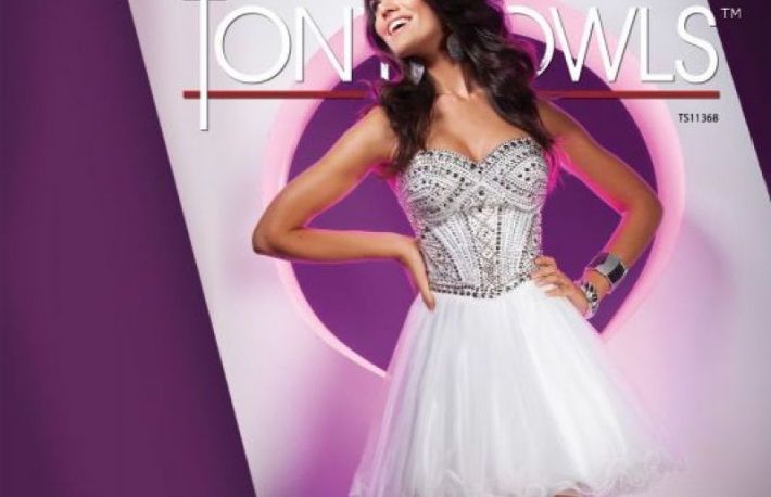 Rochii de seara scurte de Tony Bowls