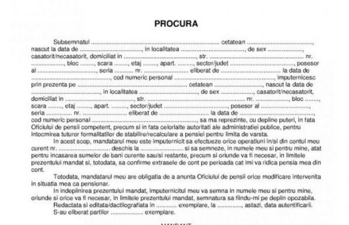 Ce este procura