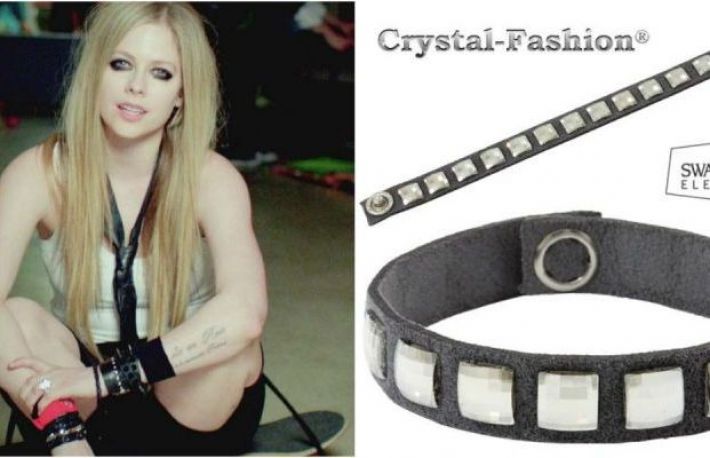 Street style trend: bratarile din piele si cristale Swarovski!