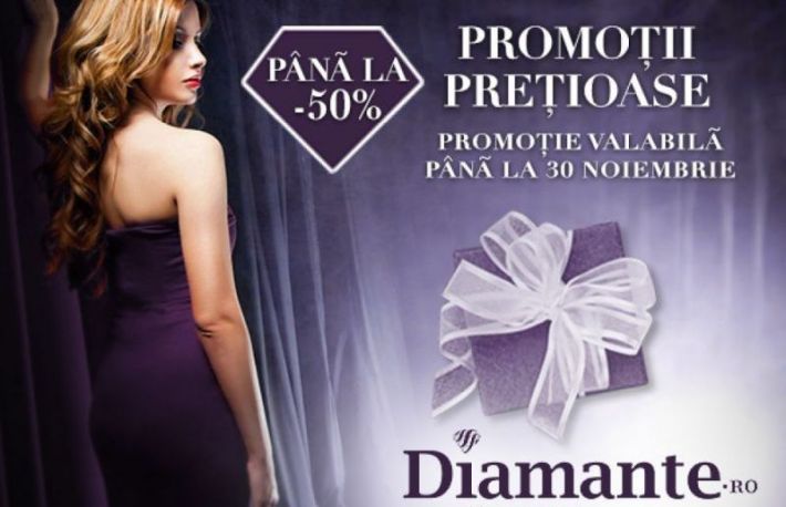 Promotii pretioase la bijuterii cu diamante si pietre pretioase FiresQ