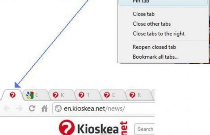 Cum sa tii la indemana paginile web des accesate in Google Chrome