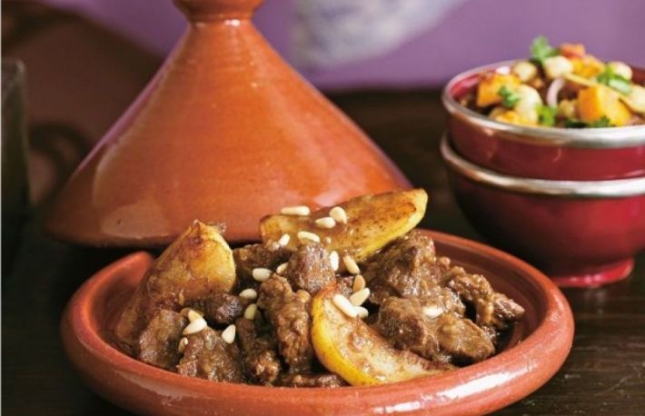 Pere cu carne de vita