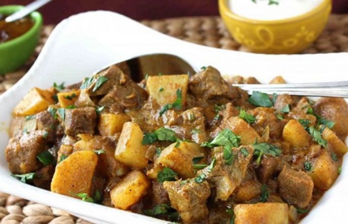 Cartofi cu carne de vita