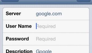 Sincronizarea contactelor Google cu iOS