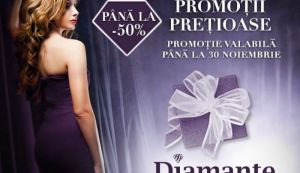 Promotii pretioase la bijuterii cu diamante si pietre pretioase FiresQ