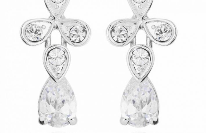 Cadouri Craciun: Cercei cu cristale Swarovski