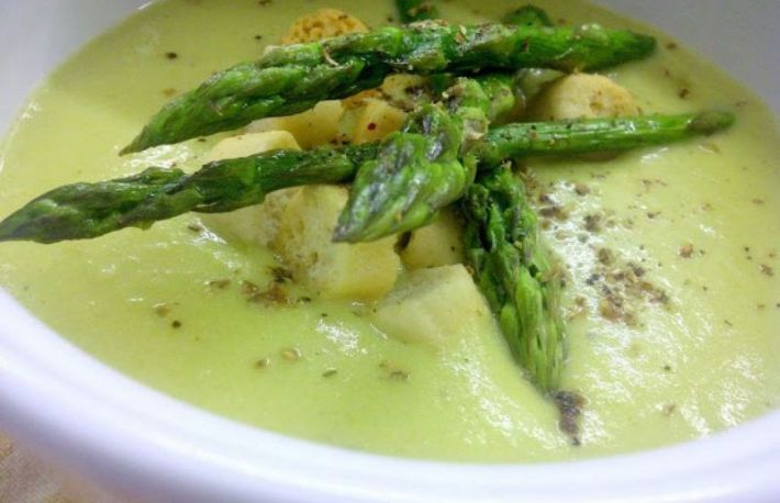 Supa crema de sparanghel